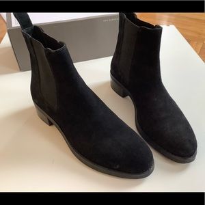 Barney’s NY Black Suede Ankle Boot